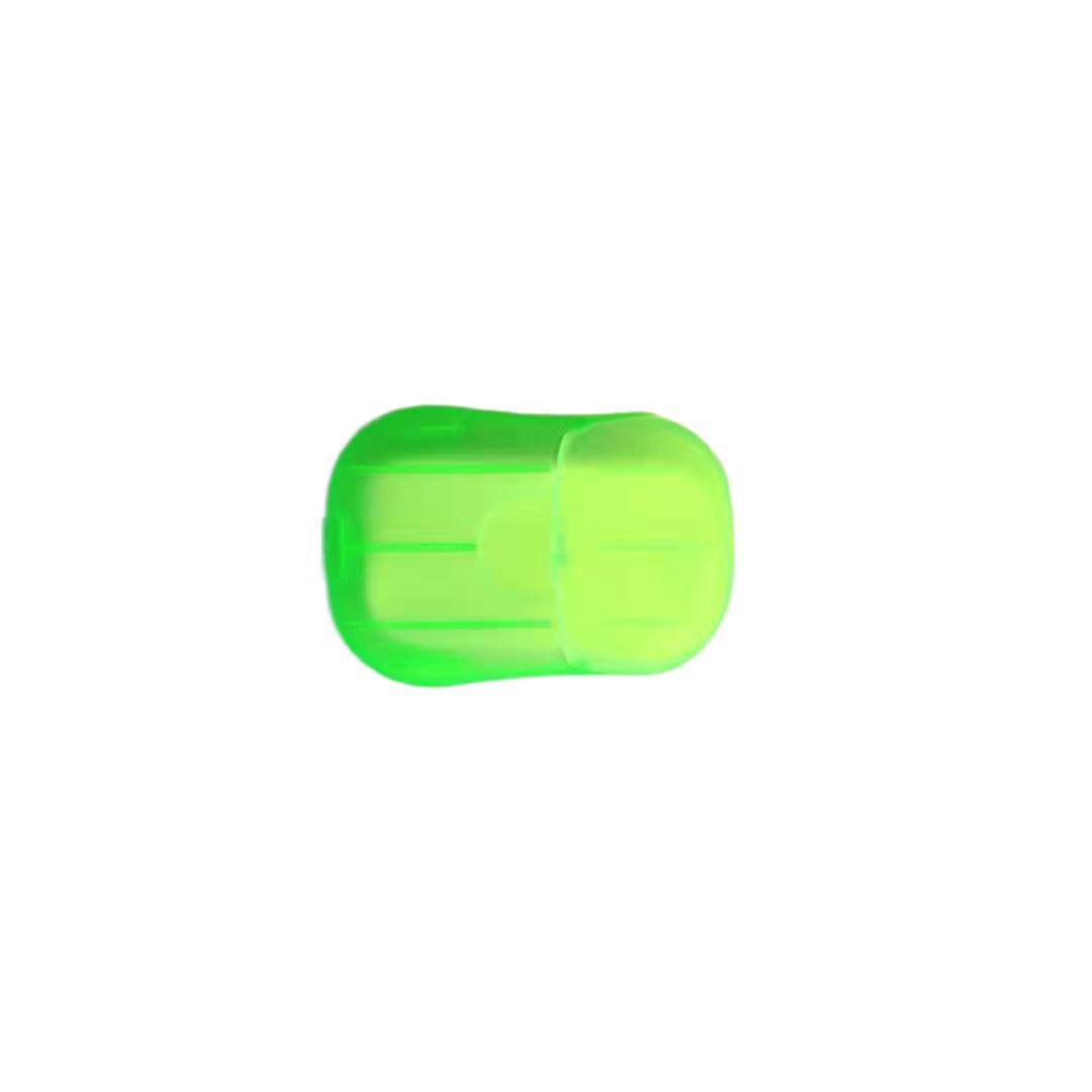 Travel Disposable Soap Slice Bath Supplies Portable Small Soap Flake Hand Washing Soap Paper 20 Pieces