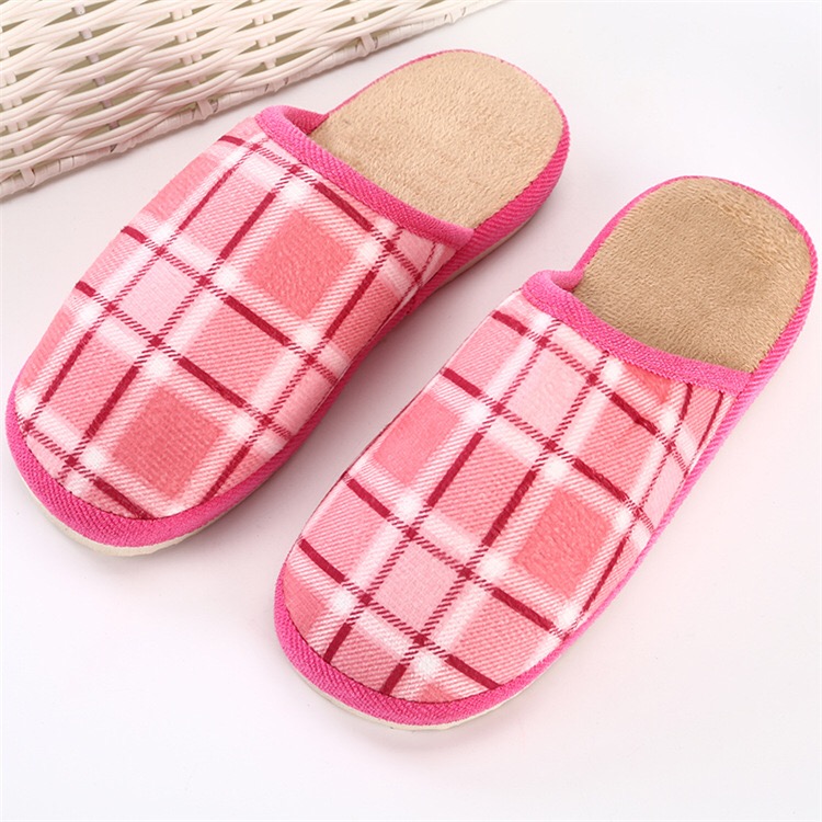 Trade Low-Cost Running Couple Winter Male and Female Home Warm Indoor Cotton Plaid Non-Slip Soft Bottom Woolen Slipper Trade Low-Cost Running Couple Winter Male and Female Home Warm Indoor Cotton Plaid Non-Slip Soft Bottom Woolen Slipper