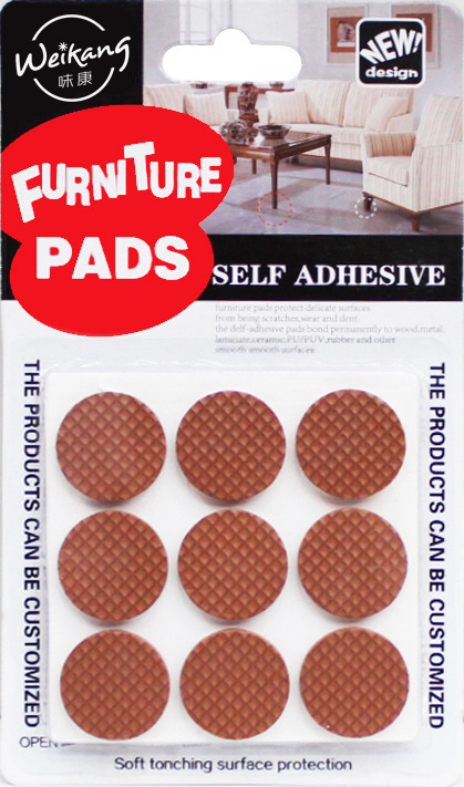 Furniture cushion anti-noise thickening sticky strong protection floor anti-friction EVA table chair pad manufacturers direct sales