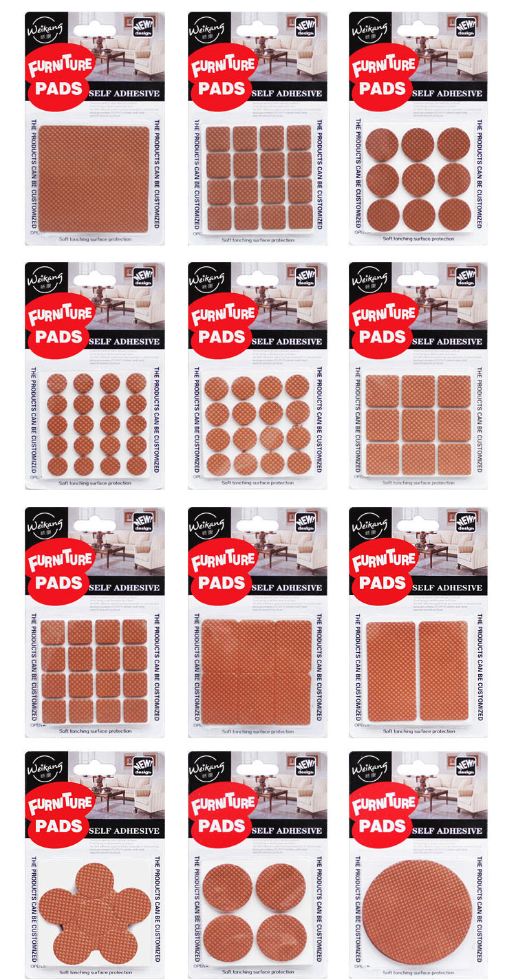 Furniture cushion anti-noise thickening sticky strong protection floor anti-friction EVA table chair pad manufacturers direct sales Furniture cushion anti-noise thickening sticky strong protection floor anti-friction EVA table chair pad manufacturers direct sales