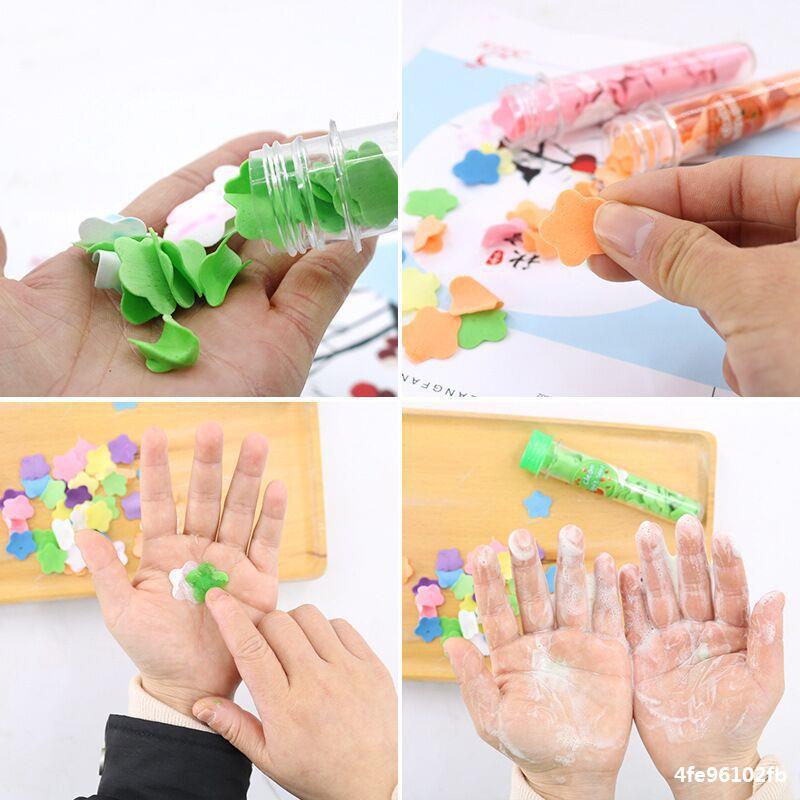 Portable Hand Washing Tablets Multi-Color Soap Flake Soap Slice Outdoor Travel Bottled Test Tube Disposable Soap Sheet Convenient Portable Hand Washing Tablets Multi-Color Soap Flake Soap Slice Outdoor Travel Bottled Test Tube Disposable Soap Sheet Convenient