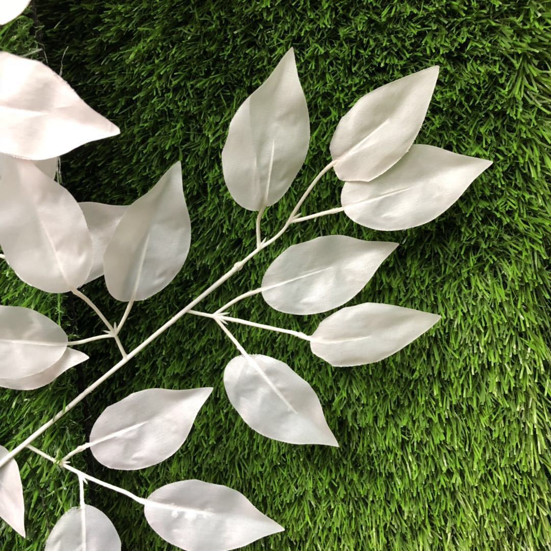 Simulation Golden Banyan Leaves Simulation Banyan Tree Artificial Plants Golden Branches Fake Branches Decoration Engineering Yiwu Wholesale