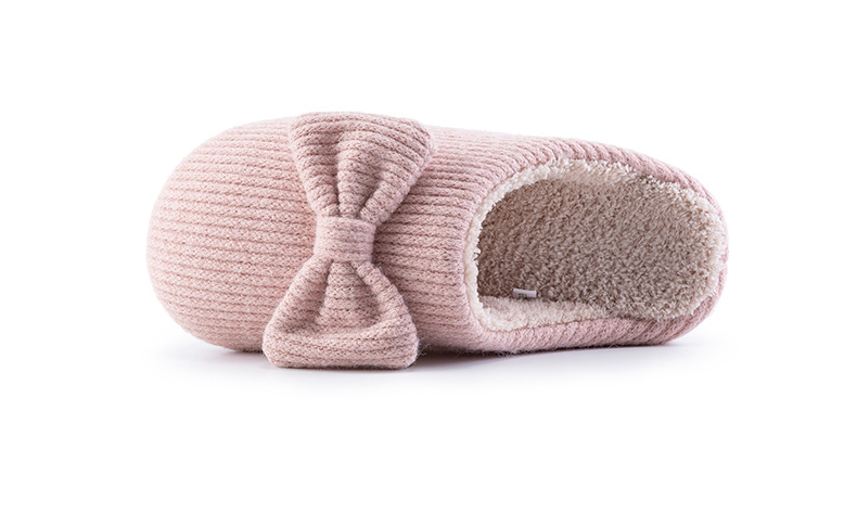 2020 New Bow Plush Slipper Warm Fashion Household Non-Slip Men and Women Indoor Confinement Couple Winter Fashion 2020 New Bow Plush Slipper Warm Fashion Household Non-Slip Men and Women Indoor Confinement Couple Winter Fashion