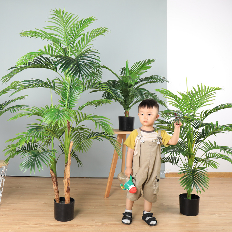 Imitative Tree Artificial Plant Bonsai Nordic Large Ravenala Bird of Paradise Domestic Ornaments Fake Green Plant Potted Plants