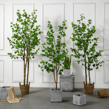 Imitative Tree Artificial Plant Bonsai Nordic Large Ravenala Bird of Paradise Domestic Ornaments Fake Green Plant Potted Plants