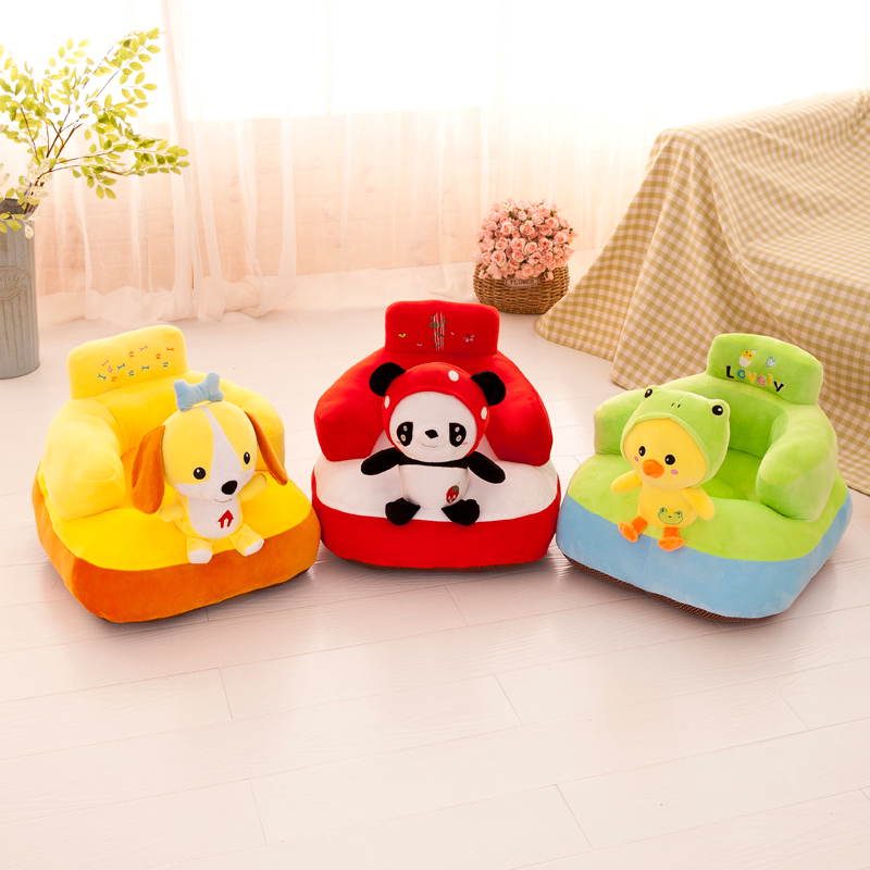 Creative New Cartoon Baby Learning Seat Children's Sofa Lounge Sofa Chair Infant Sitting Early Education Small Gift