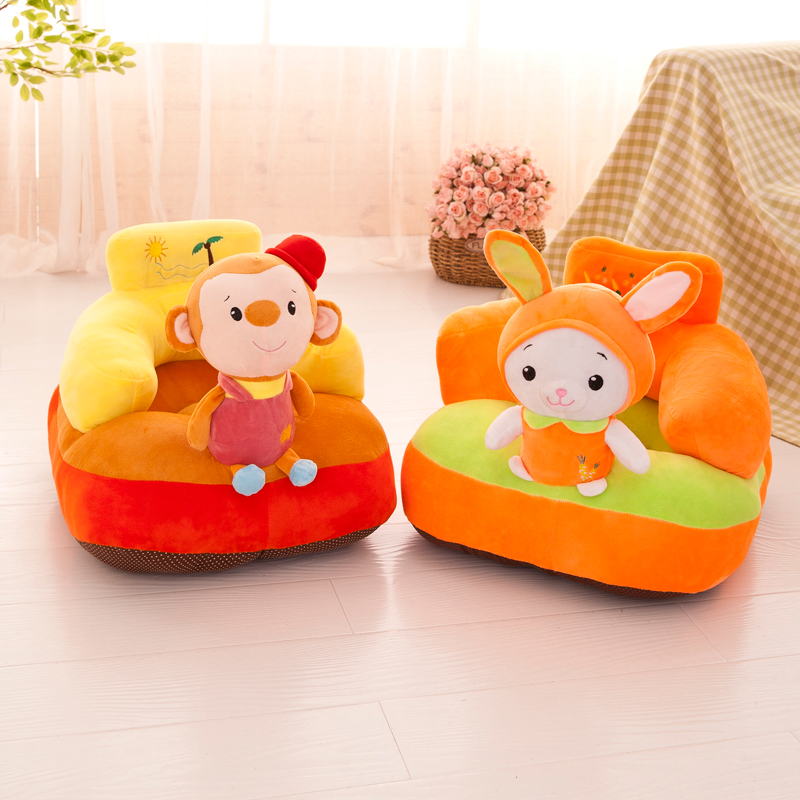 Creative New Cartoon Baby Learning Seat Children's Sofa Lounge Sofa Chair Infant Sitting Early Education Small Gift