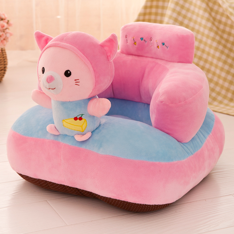 Creative New Cartoon Baby Learning Seat Children's Sofa Lounge Sofa Chair Infant Sitting Early Education Small Gift