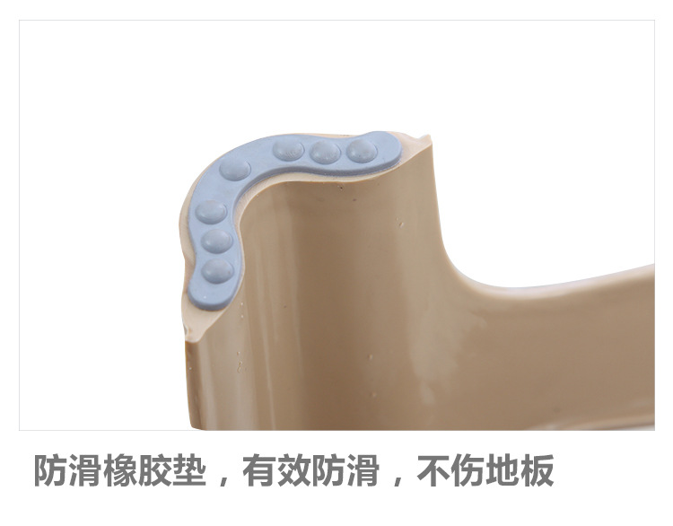 Thickened plastic stool for home/bar chair adult dining chair large square stool high stool plastic stool