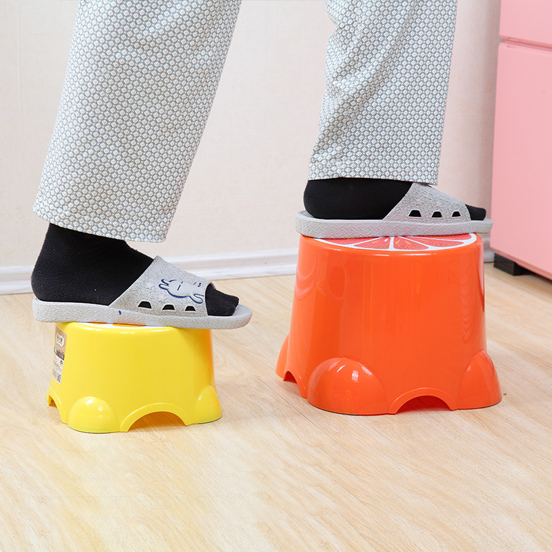 Cartoon children kindergarten stool large creative change shoes fruit chair