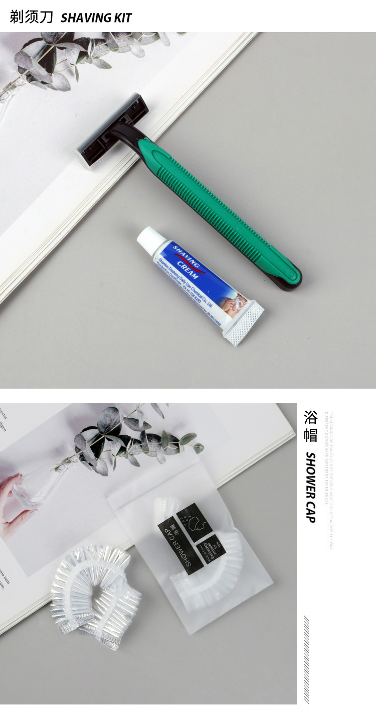 Hotel Disposable Toothbrush Toothpaste Washing Set Hotel B & B Supplies Factory Supply Shampoo Wholesale