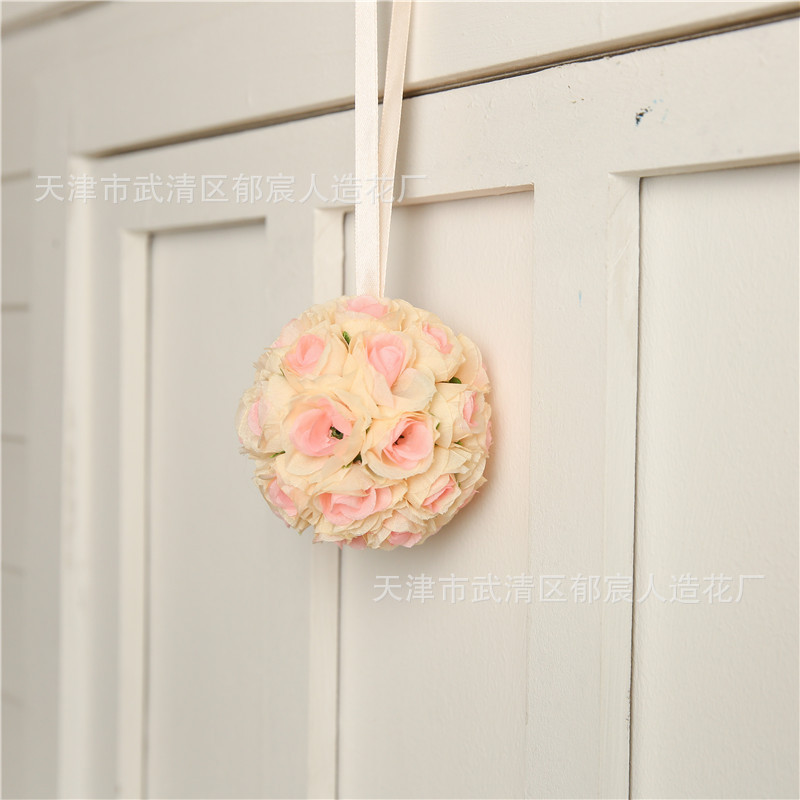Artificial Rose Small Flower Ball Floral Ball Wedding Decoration Floral Ball Christmas Tree Bar Restaurant Hanging Rose Ball Exclusive for Cross-Border Artificial Rose Small Flower Ball Floral Ball Wedding Decoration Floral Ball Christmas Tree Bar Restaurant Hanging Rose Ball Exclusive for Cross-Border