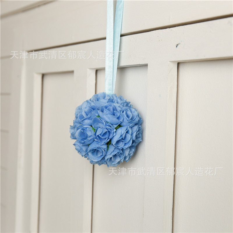 Artificial Rose Small Flower Ball Floral Ball Wedding Decoration Floral Ball Christmas Tree Bar Restaurant Hanging Rose Ball Exclusive for Cross-Border Artificial Rose Small Flower Ball Floral Ball Wedding Decoration Floral Ball Christmas Tree Bar Restaurant Hanging Rose Ball Exclusive for Cross-Border