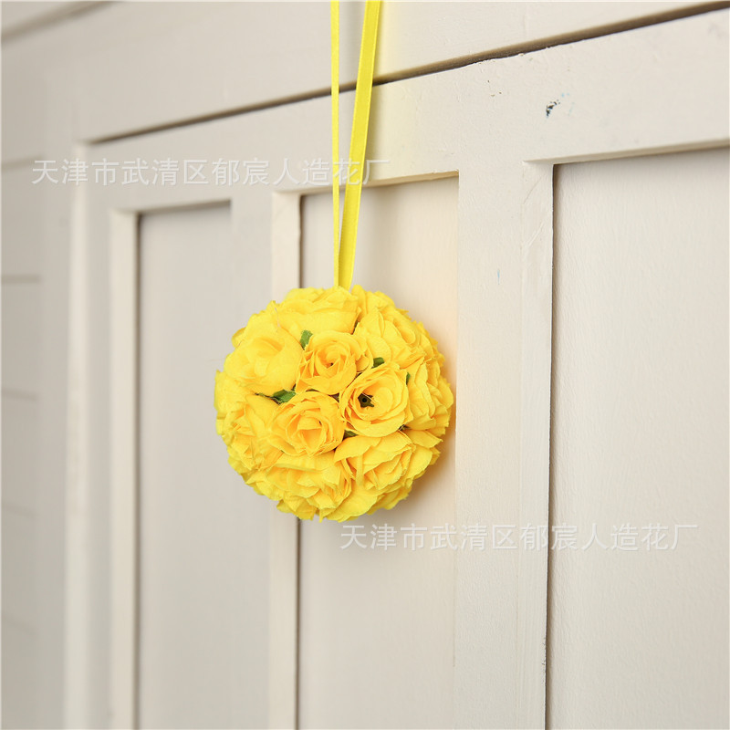 Artificial Rose Small Flower Ball Floral Ball Wedding Decoration Floral Ball Christmas Tree Bar Restaurant Hanging Rose Ball Exclusive for Cross-Border Artificial Rose Small Flower Ball Floral Ball Wedding Decoration Floral Ball Christmas Tree Bar Restaurant Hanging Rose Ball Exclusive for Cross-Border