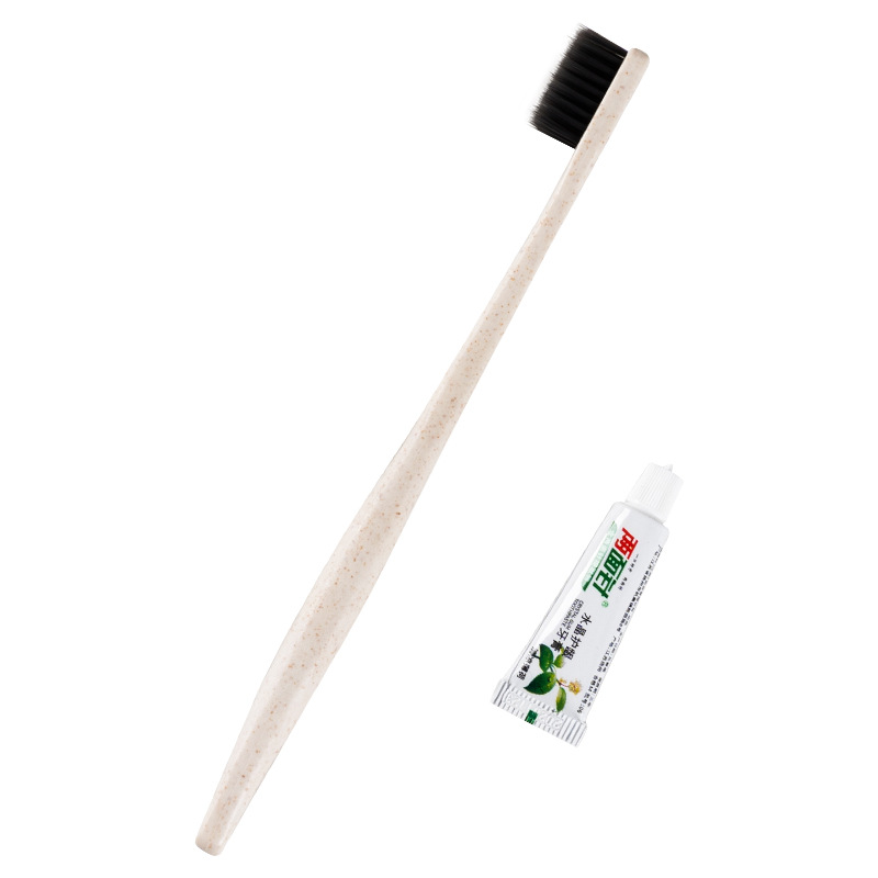 Disposable Toothbrush with Toothpaste Hotel Dedicated Hotel Toiletry Set B &amp; B Soft Hair Tooth-Cleaners Double-Sided Needle