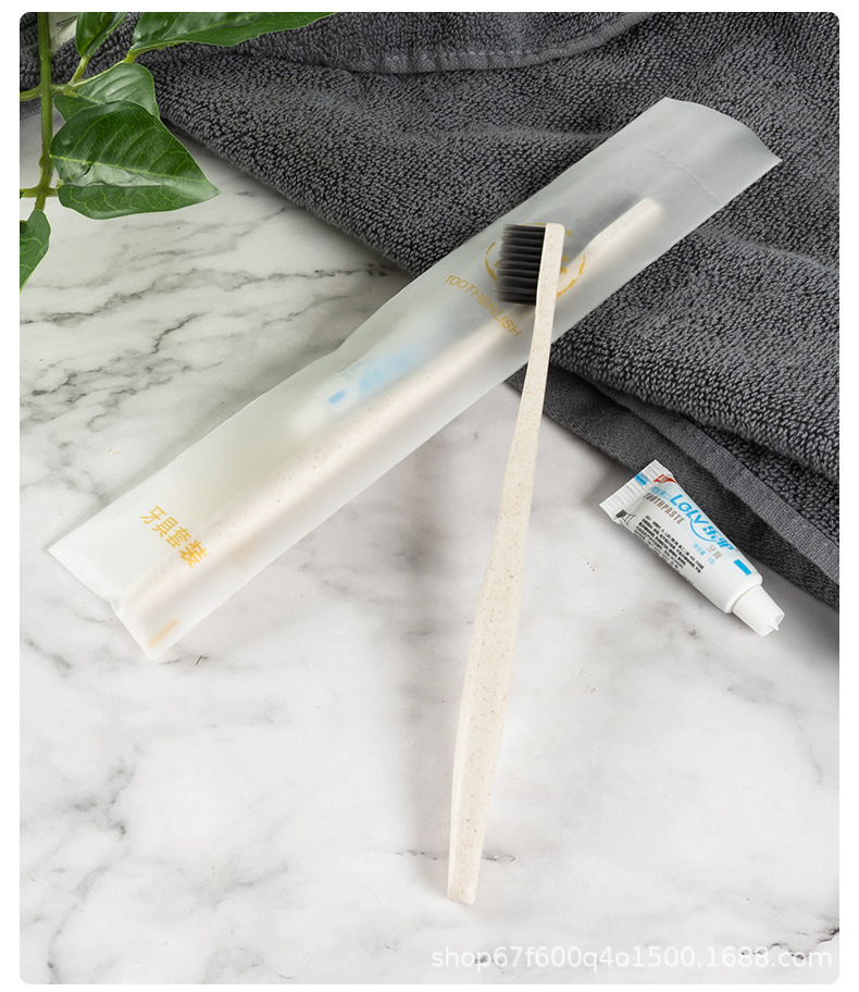Disposable Toothbrush with Toothpaste Hotel Dedicated Hotel Toiletry Set B & B Soft Hair Tooth-Cleaners Double-Sided Needle Disposable Toothbrush with Toothpaste Hotel Dedicated Hotel Toiletry Set B & B Soft Hair Tooth-Cleaners Double-Sided Needle