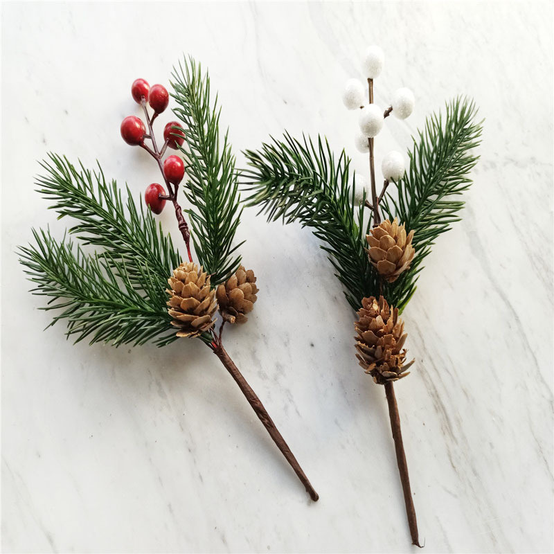Christmas Decoration Bouquet DIY Garland Christmas Tree Matching Holiday Window Bar Scene Artificial Pine Cones Accessories Christmas Decoration Bouquet DIY Garland Christmas Tree Matching Holiday Window Bar Scene Artificial Pine Cones Accessories