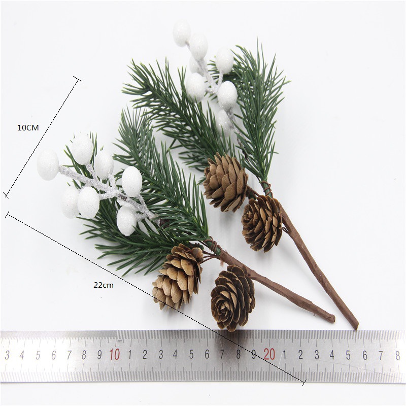 Christmas Decoration Bouquet DIY Garland Christmas Tree Matching Holiday Window Bar Scene Artificial Pine Cones Accessories Christmas Decoration Bouquet DIY Garland Christmas Tree Matching Holiday Window Bar Scene Artificial Pine Cones Accessories