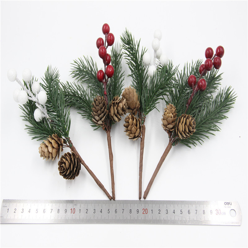 Christmas Decoration Bouquet DIY Garland Christmas Tree Matching Holiday Window Bar Scene Artificial Pine Cones Accessories Christmas Decoration Bouquet DIY Garland Christmas Tree Matching Holiday Window Bar Scene Artificial Pine Cones Accessories