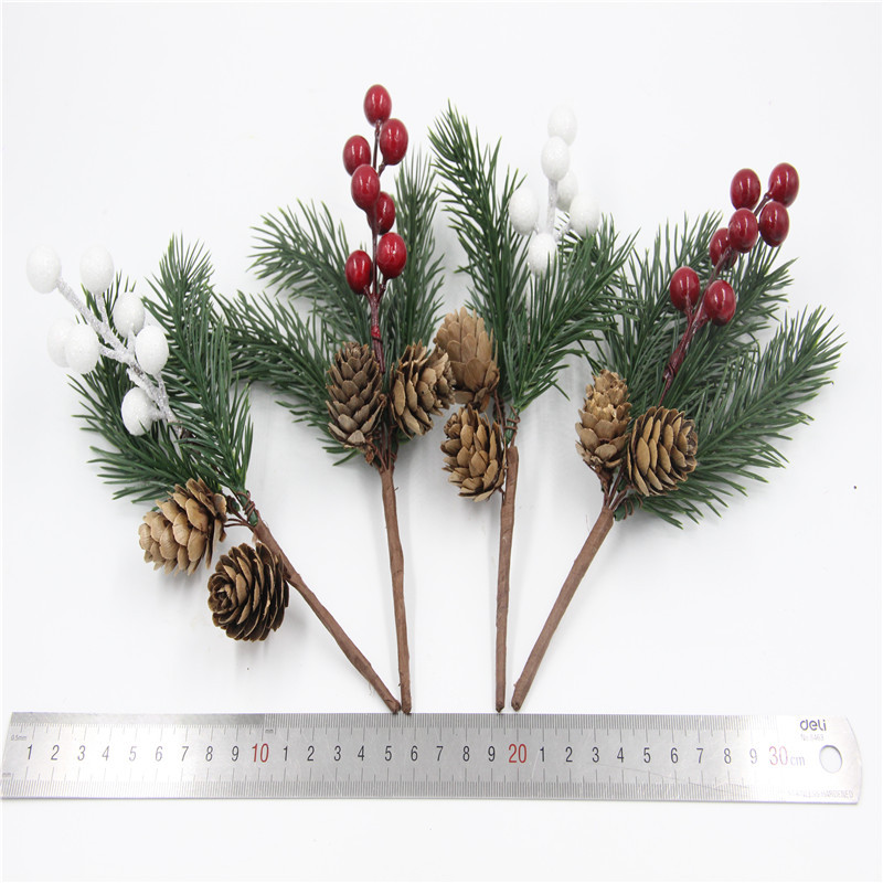Christmas Decoration Bouquet DIY Garland Christmas Tree Matching Holiday Window Bar Scene Artificial Pine Cones Accessories Christmas Decoration Bouquet DIY Garland Christmas Tree Matching Holiday Window Bar Scene Artificial Pine Cones Accessories