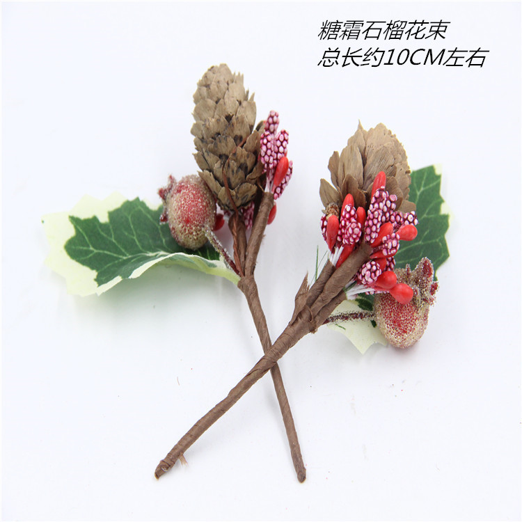 Christmas Decoration Bouquet DIY Garland Christmas Tree Matching Holiday Window Bar Scene Artificial Pine Cones Accessories Christmas Decoration Bouquet DIY Garland Christmas Tree Matching Holiday Window Bar Scene Artificial Pine Cones Accessories