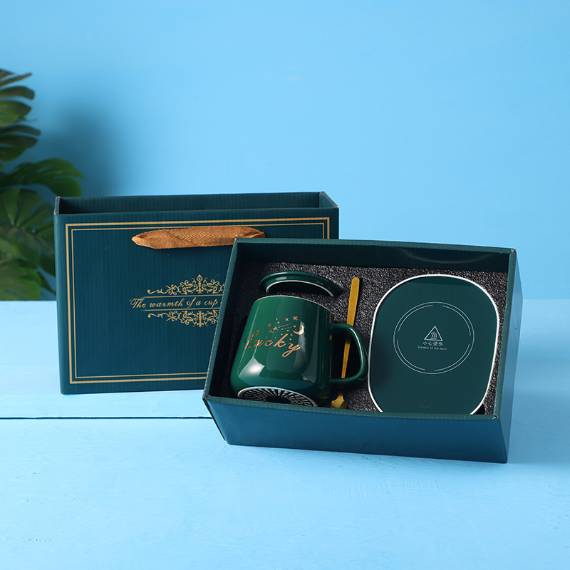 55 Degrees Thermal Cup Ceramic Coffee Cup Warm Cup Smart Heating Coaster Warm-Keeping Water Cup Base Hot Milk Logo 55 Degrees Thermal Cup Ceramic Coffee Cup Warm Cup Smart Heating Coaster Warm-Keeping Water Cup Base Hot Milk Logo