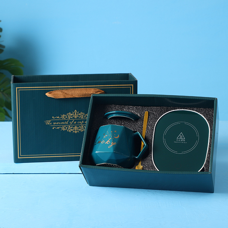 55 Degrees Thermal Cup Ceramic Coffee Cup Warm Cup Smart Heating Coaster Warm-Keeping Water Cup Base Hot Milk Logo 55 Degrees Thermal Cup Ceramic Coffee Cup Warm Cup Smart Heating Coaster Warm-Keeping Water Cup Base Hot Milk Logo
