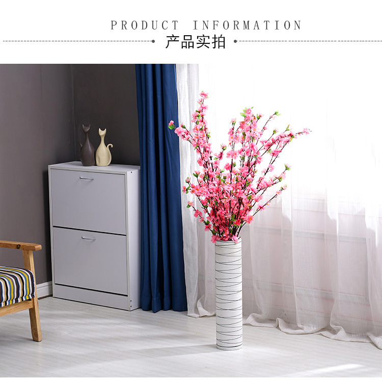 Factory Wholesale Decoration Raw Silk Artificial Flower Artificial Peach Tree Ornamental Flower 6-Branch Artificial Peach Blossom Factory Wholesale Decoration Raw Silk Artificial Flower Artificial Peach Tree Ornamental Flower 6-Branch Artificial Peach Blossom