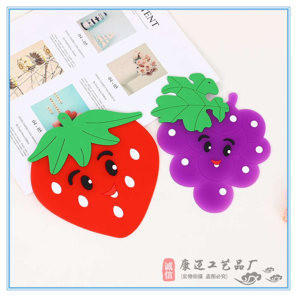 Minimalist Creative Colorful Jelly Color Fruit Shape Water Cup Mat Silicone Coaster Non-Slip Insulation Mat Teacup Mat Minimalist Creative Colorful Jelly Color Fruit Shape Water Cup Mat Silicone Coaster Non-Slip Insulation Mat Teacup Mat