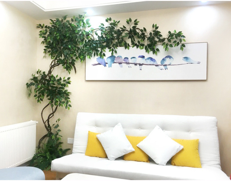 Artificial Cherry Blossom Peach Tree Rattan Wedding Wedding New Year Wall Decoration Fake Trees Green Leaf Vine Decorative Pipe Artificial Cherry Blossom Peach Tree Rattan Wedding Wedding New Year Wall Decoration Fake Trees Green Leaf Vine Decorative Pipe