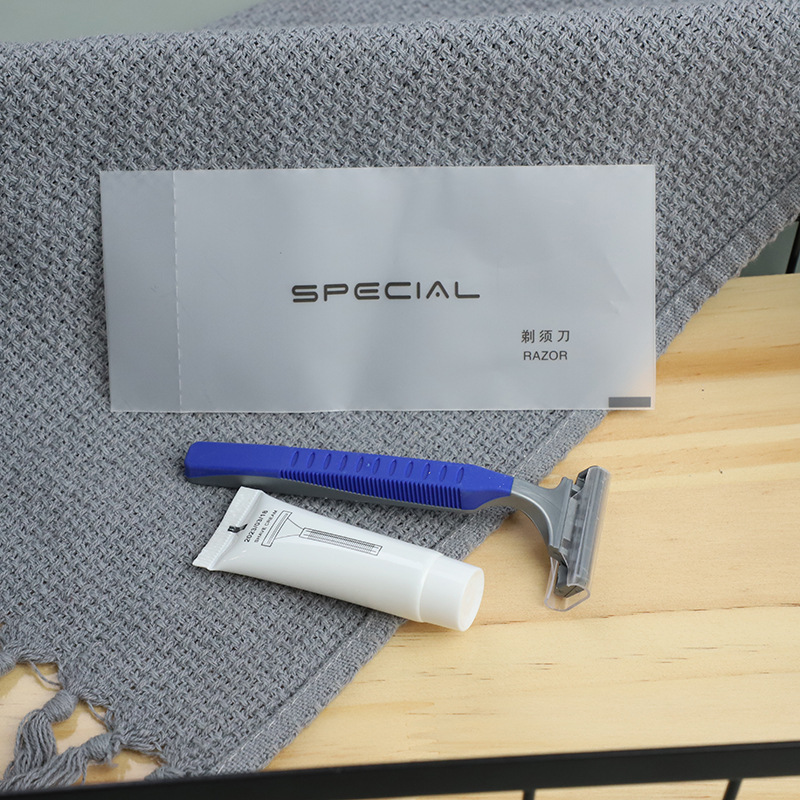Customized Star Hotel Disposable Toothbrush Toothpaste B &amp; B Hotel Home Hospitality Toothbrush Toiletry Set