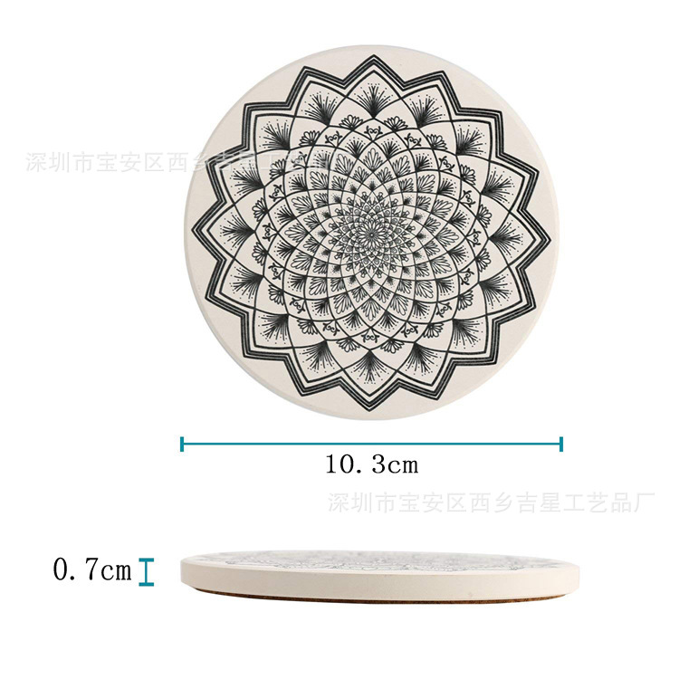 Manufacturer 'S Cork Cup Mat Ceramic Coaster Water Absorbent Coaster Automobile Cushion Medium Density Fiberboard Coaster Cork Potholder Manufacturer 'S Cork Cup Mat Ceramic Coaster Water Absorbent Coaster Automobile Cushion Medium Density Fiberboard Coaster Cork Potholder