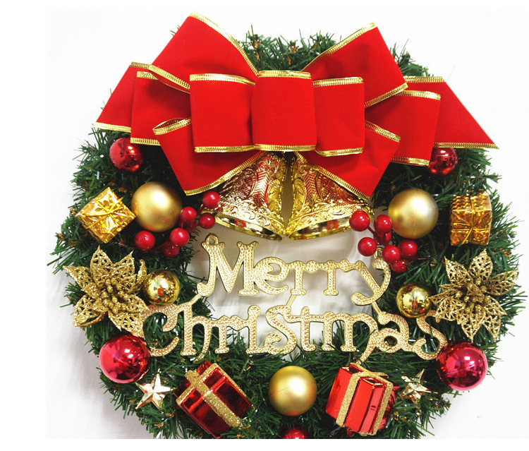 Christmas Decorations 30cm Christmas Wreath Artificial Wreath Door Hanging Showcase Tool Background Christmas Tree Accessories Christmas Decorations 30cm Christmas Wreath Artificial Wreath Door Hanging Showcase Tool Background Christmas Tree Accessories