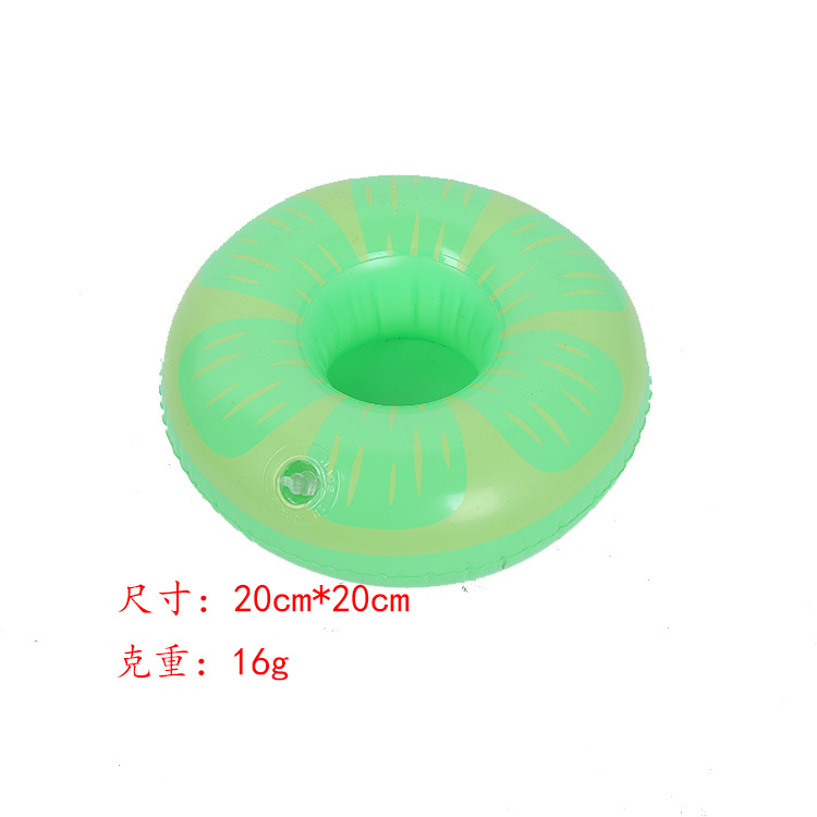 Spot PVC Inflatable Unicorn Cup Holder Flamingo Coaster Inflatable Water Floating Beverage Cup Holder Cup Holder