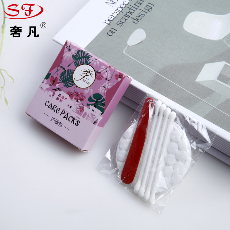 Hotel hotel disposable supplies toiletries toothbrush toothpaste set cotton swab disposable set custom