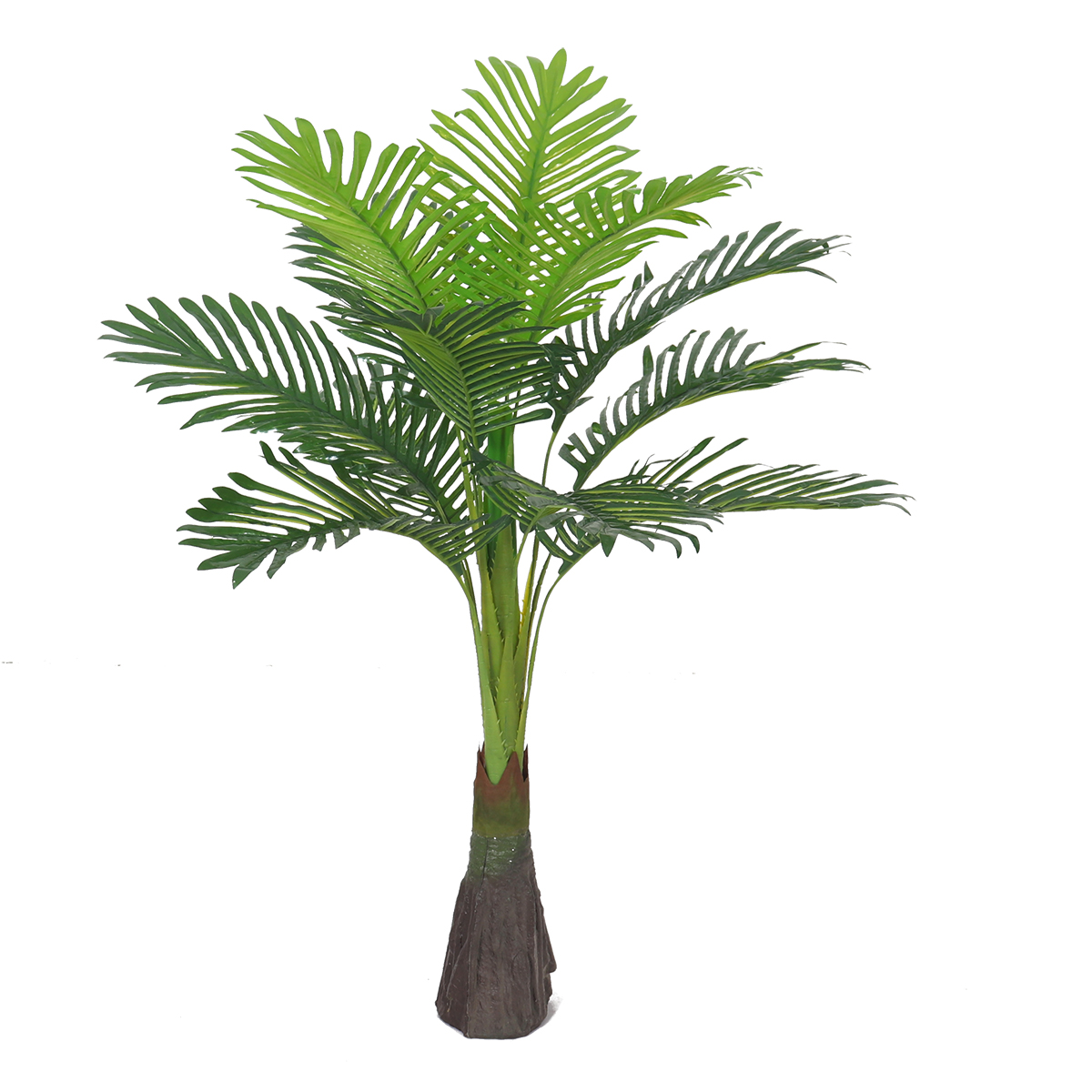 Decorations Artificial Green Plant Plastic Fortune Tree Alocasia Macrorrhiza Sunflower Evergreen Small Potted Plant