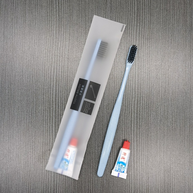 Hotel Hotel Disposable Toothbrush Toothpaste Set Tooth-Cleaners Two-in-One Disposable Toiletries Full Box Wholesale