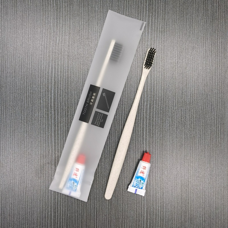 Hotel Hotel Disposable Toothbrush Toothpaste Set Tooth-Cleaners Two-in-One Disposable Toiletries Full Box Wholesale