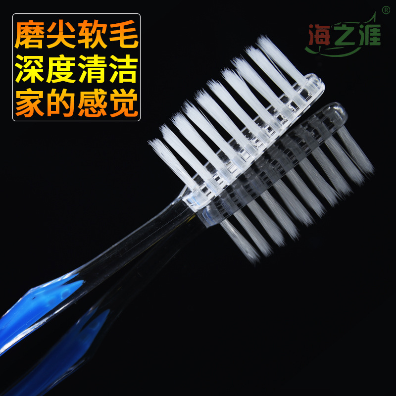 Hotel Disposable Toothbrush Toothpaste 2-in-1 Hotel Guest Room Toiletries Soft Hair Tooth-Cleaners Set Customized Wholesale