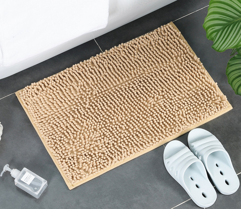 Cross-Border Chenille Long Wool Non-Slip Floor Mat Bathroom Door Kitchen Washing Table Bathtub Absorbent Floor Mat 40 × 60 Cross-Border Chenille Long Wool Non-Slip Floor Mat Bathroom Door Kitchen Washing Table Bathtub Absorbent Floor Mat 40 × 60