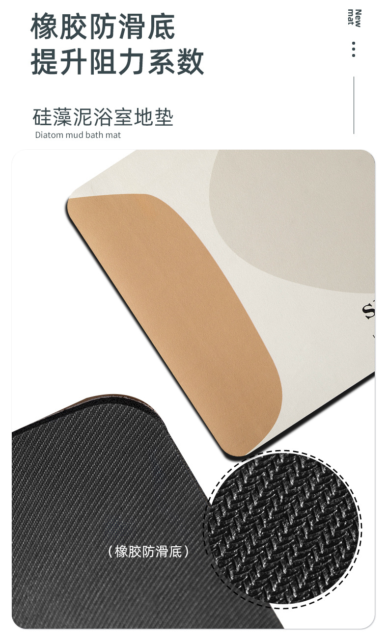Soft Diatom Ooze Absorbent Floor Mat Non-Slip Quick-Drying Bathroom Doorway Bathtub Kitchen Home Ground Mat Can Be One Piece Dropshipping Soft Diatom Ooze Absorbent Floor Mat Non-Slip Quick-Drying Bathroom Doorway Bathtub Kitchen Home Ground Mat Can Be One Piece Dropshipping
