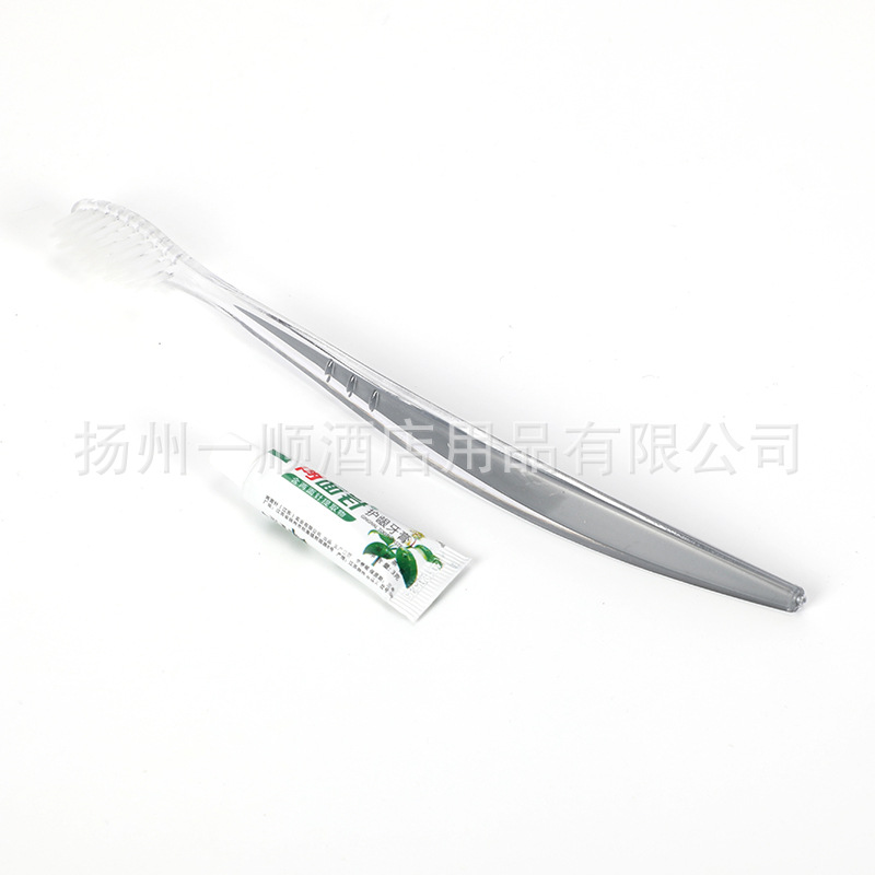 Disposable Toothbrush Wholesale Hotel Tooth-Cleaners Toiletries Hotel Toothpaste Set Travel Small Soft Hair