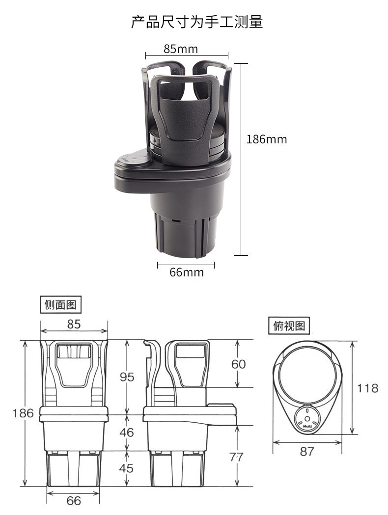 Style MultiFunction Car Water Cup Holder Carbon Fiber Modification Coaster Ashtray for Car Cup Holder Drink Holder Style MultiFunction Car Water Cup Holder Carbon Fiber Modification Coaster Ashtray for Car Cup Holder Drink Holder