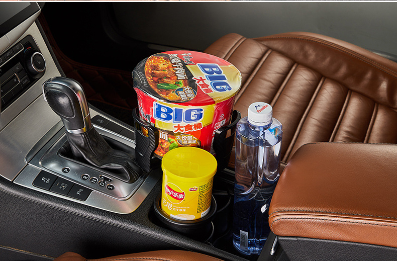 Style MultiFunction Car Water Cup Holder Carbon Fiber Modification Coaster Ashtray for Car Cup Holder Drink Holder Style MultiFunction Car Water Cup Holder Carbon Fiber Modification Coaster Ashtray for Car Cup Holder Drink Holder
