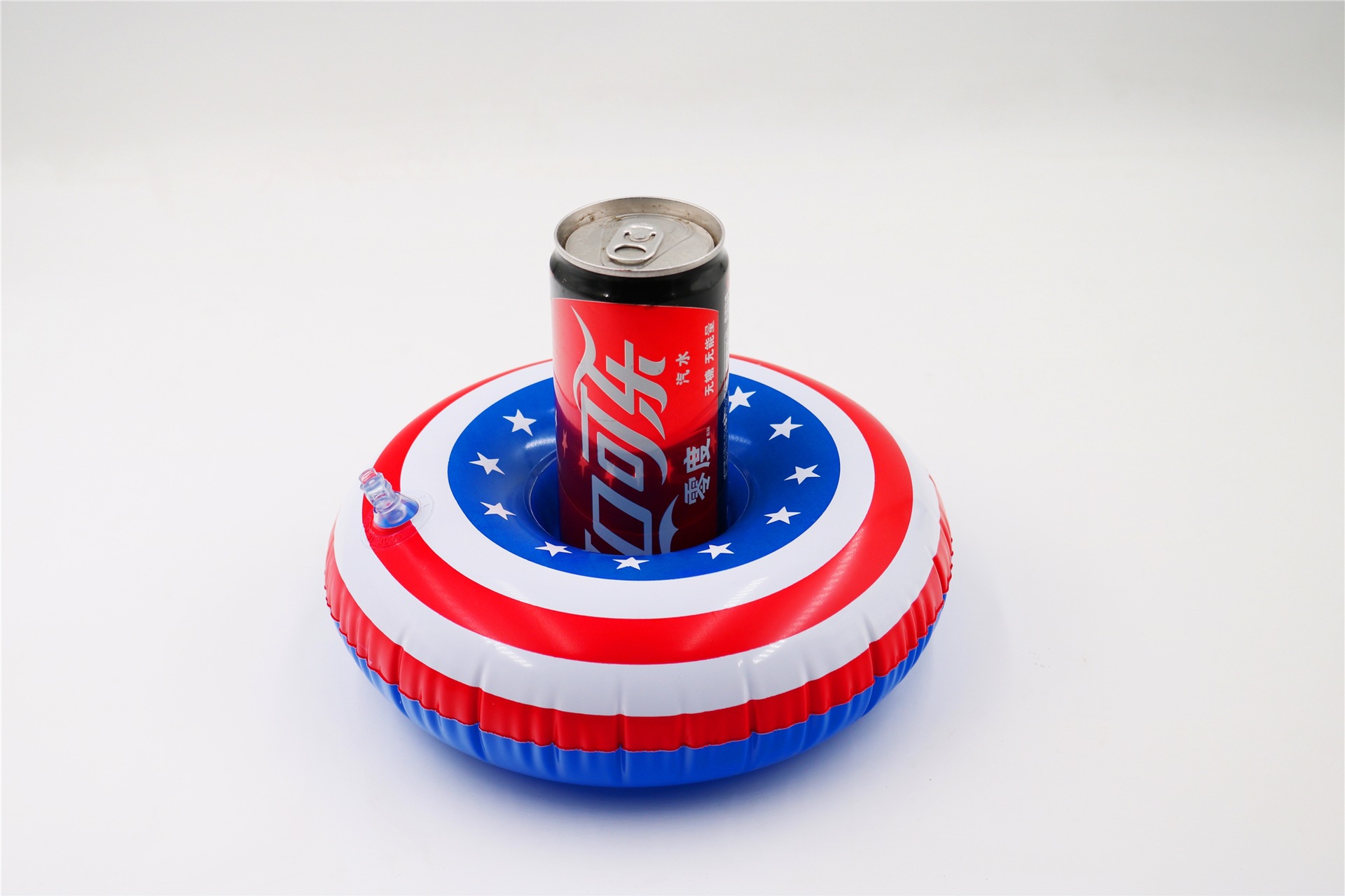 Us Flag inflatable Cup Holder Inflatable Water coaster floating Beverage cup holder Stars and Stripes Us Flag inflatable Cup Holder Inflatable Water coaster floating Beverage cup holder Stars and Stripes