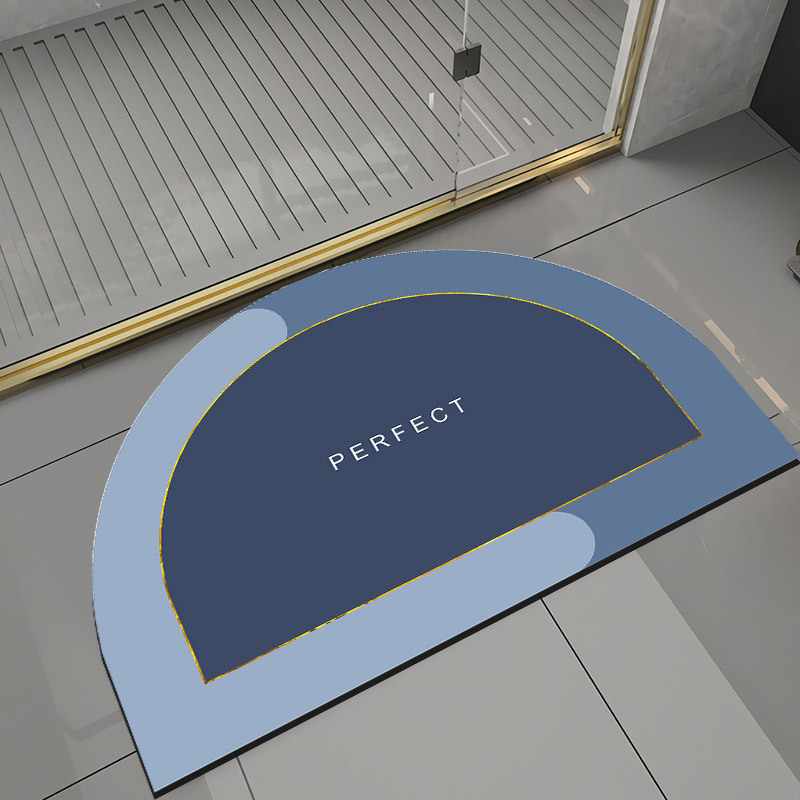 Wholesale Floor Mat Bathroom Bathroom Door Water-Absorbing Quick-Drying Floor Mat Bathtub Toilet Wash Basin Floor Mat