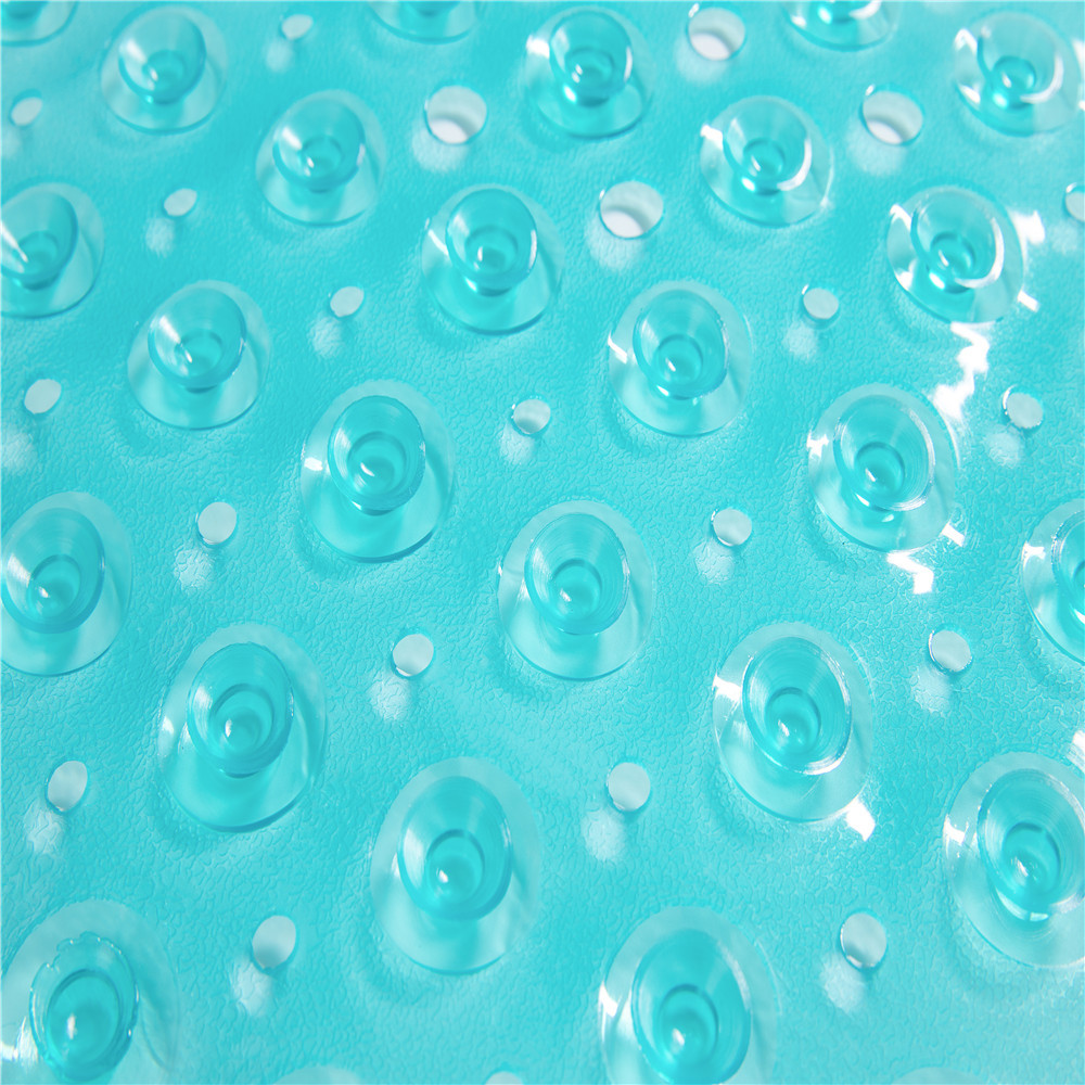 Cross-Border Explosion 100*40 Large Bathroom Anti-Silp Mat of Bathtub Hot Sale Toilet Floor Mat Elastic PVC Floor Mat in Stock