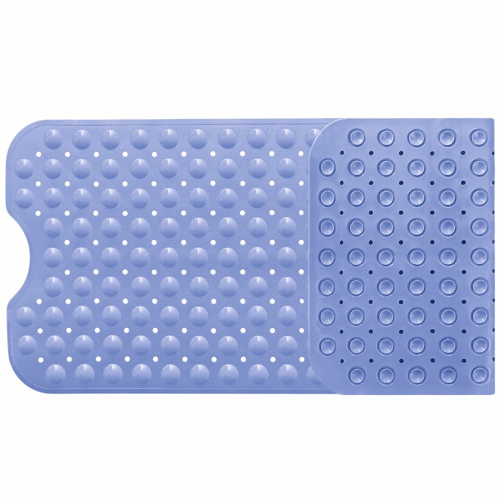 Cross-Border Explosion 100*40 Large Bathroom Anti-Silp Mat of Bathtub Hot Sale Toilet Floor Mat Elastic PVC Floor Mat in Stock