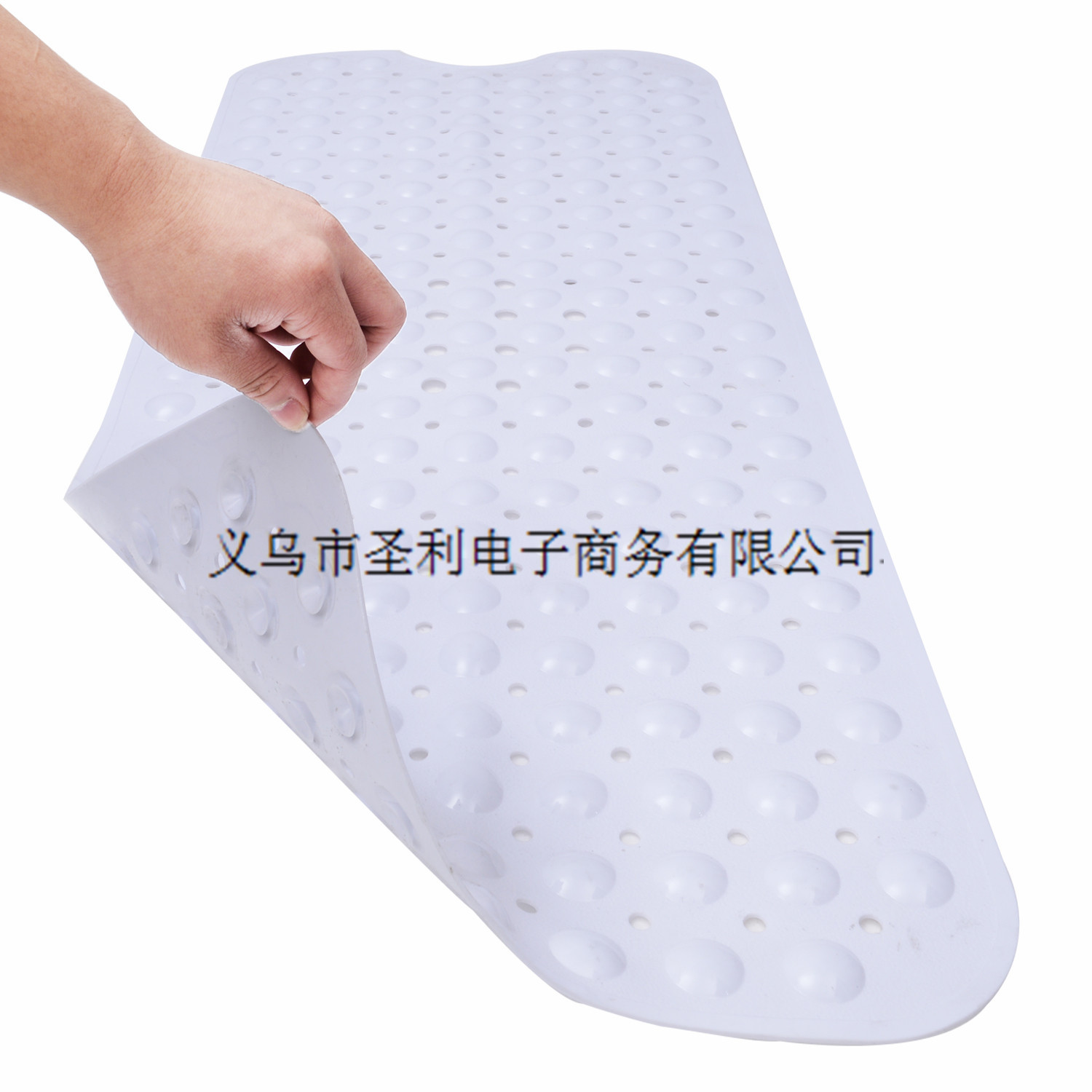 Cross-Border Explosion 100*40 Large Bathroom Anti-Silp Mat of Bathtub Hot Sale Toilet Floor Mat Elastic PVC Floor Mat in Stock