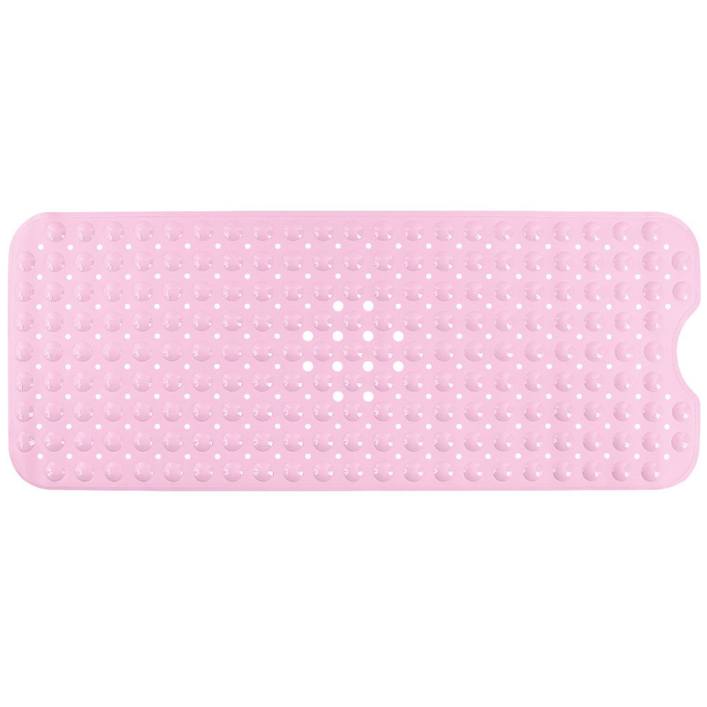 Cross-Border Explosion 100*40 Large Bathroom Anti-Silp Mat of Bathtub Hot Sale Toilet Floor Mat Elastic PVC Floor Mat in Stock